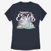 Adults * | Disney Bambi Easter Thumper Womens T-Shirt Bargain Sale