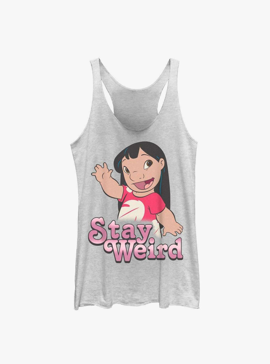 Adults * | Limit Offer Disney Lilo & Stitch Stay Weird Lilo Womens Tank Top