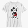 Kids * | Disney Mickey Mouse Red Camp Youth T-Shirt Cut Price