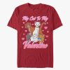 Adults * | Disney The Aristocats Valentine Cat T-Shirt Bargain Sale