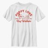 Kids * | Shoping Disney Mickey Mouse Puppy Love Youth T-Shirt