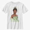 Kids * | Shoping Disney The Princess And The Frog Tiana Sketched Youth T-Shirt