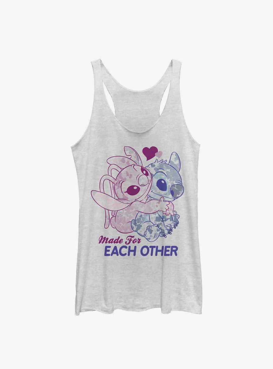 Adults * | Disney Lilo & Stitch Angel Together Womens Tank Top Discount Sale