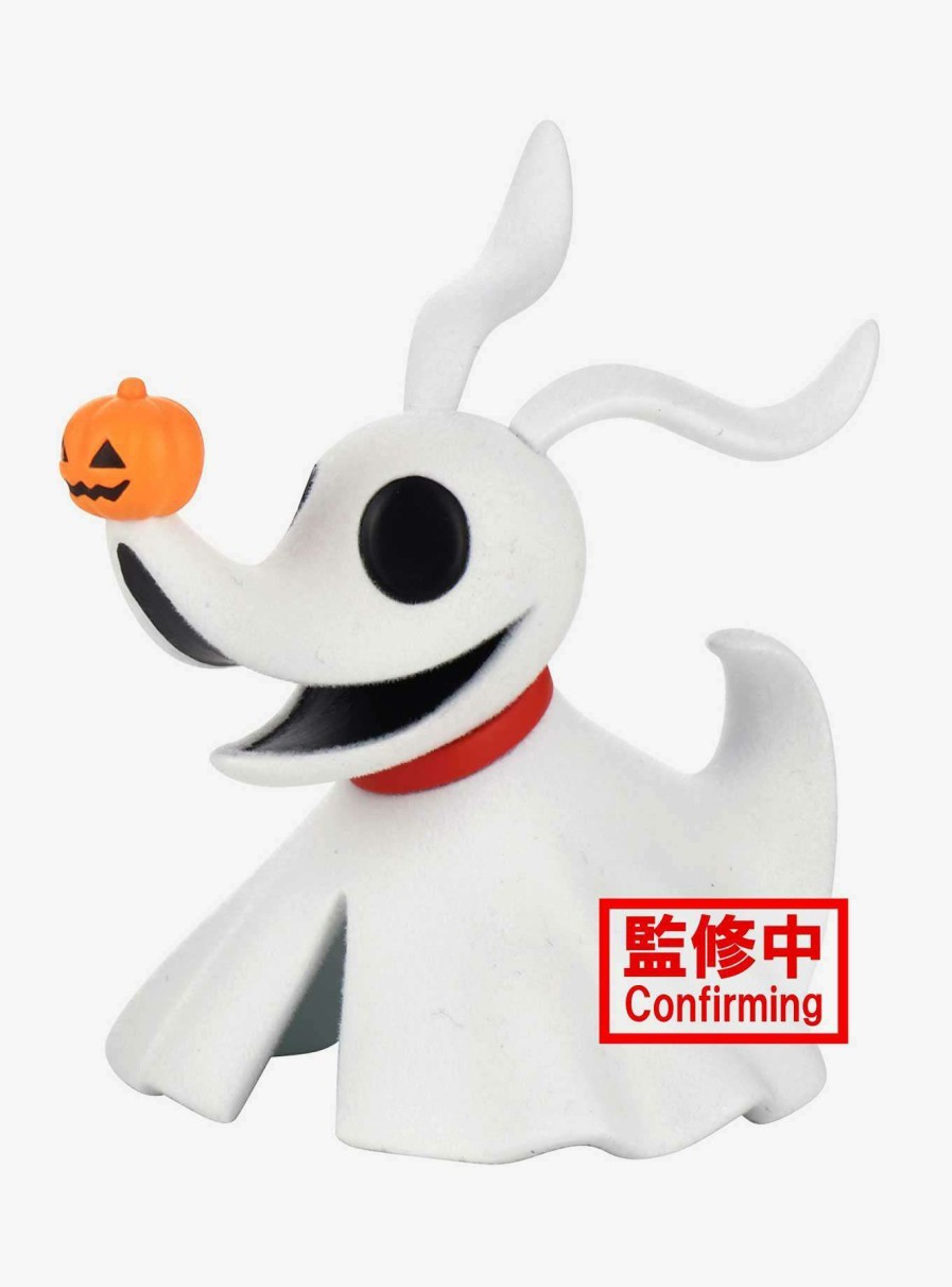 Disney+ * | Shop New Banpresto Disney The Nightmare Before Christmas Fluffy Puffy Zero Figure