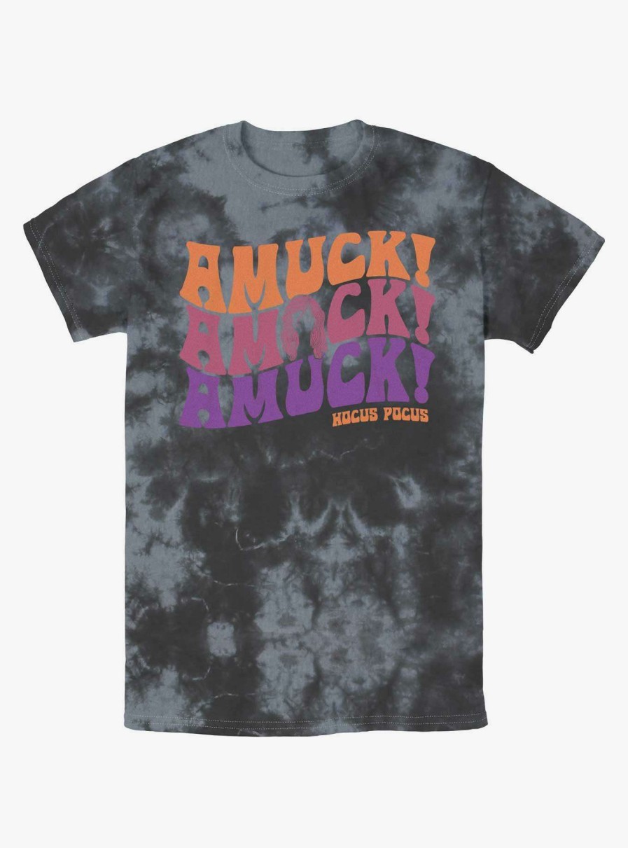 Adults * | Lower Price Disney Hocus Pocus Amuck, Amuck, Amuck! Tie-Dye T-Shirt