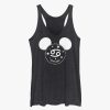 Adults * | Best Guaranteed Disney Mickey Mouse Cancer Mickey Ears Womens Tank Top