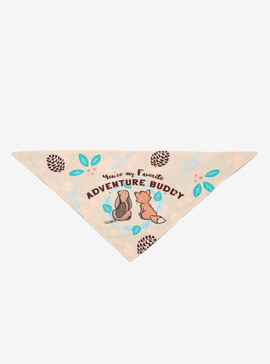 Accessories * | Hot Sell Disney The Fox And The Hound Adventure Buddy Pet Bandana Boxlunch Exclusive