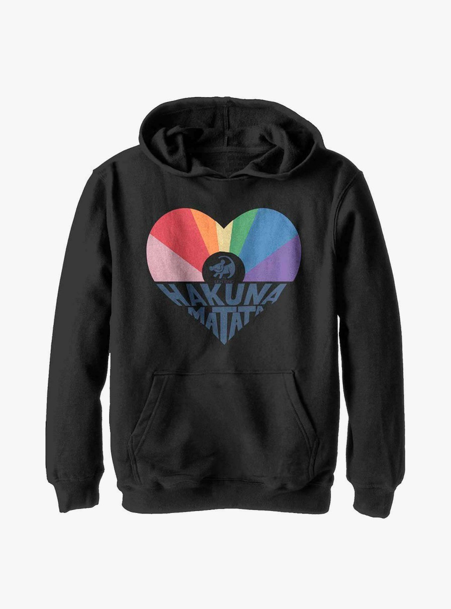 Kids * | Disney The Lion King Hakuna Pride Youth Hoodie Clearance