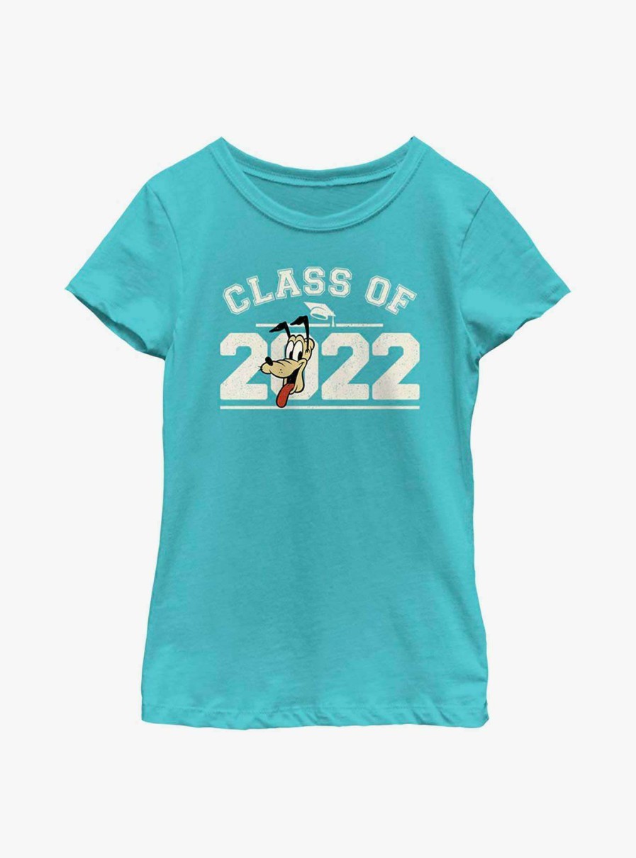 Kids * | Disney Pluto Grad Youth Girls T-Shirt Top Selling