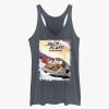 Adults * | Limit Offer Disney Pixar Cars Salt Flats Land Speed Racing Womens Tank Top