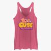 Adults * | Disney Pixar Turning Red Too Cute To Handle Womens Tank Top Best Sellers