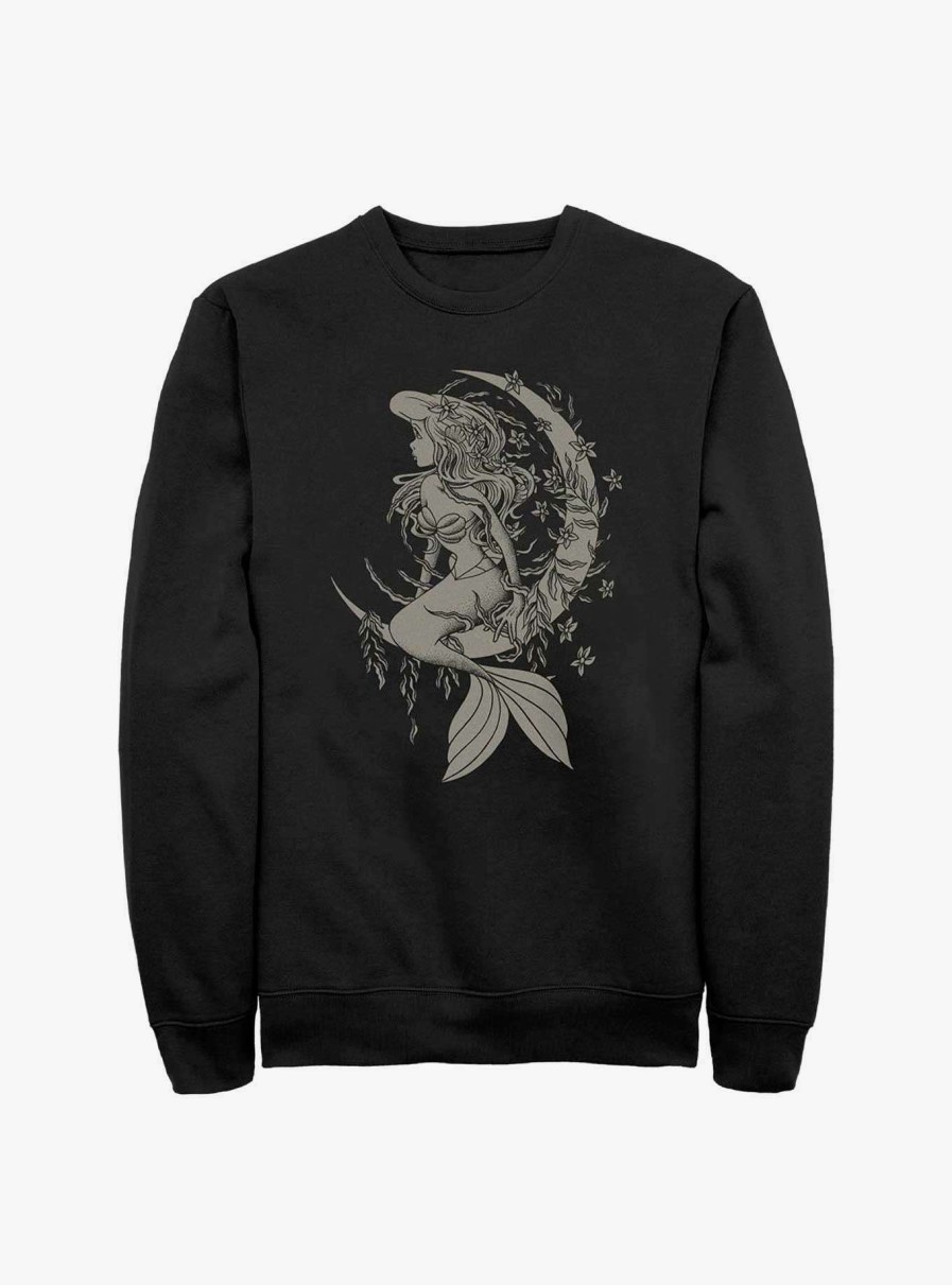 Adults * | Disney The Little Mermaid In A Different Space Sweatshirt Latest Fashion