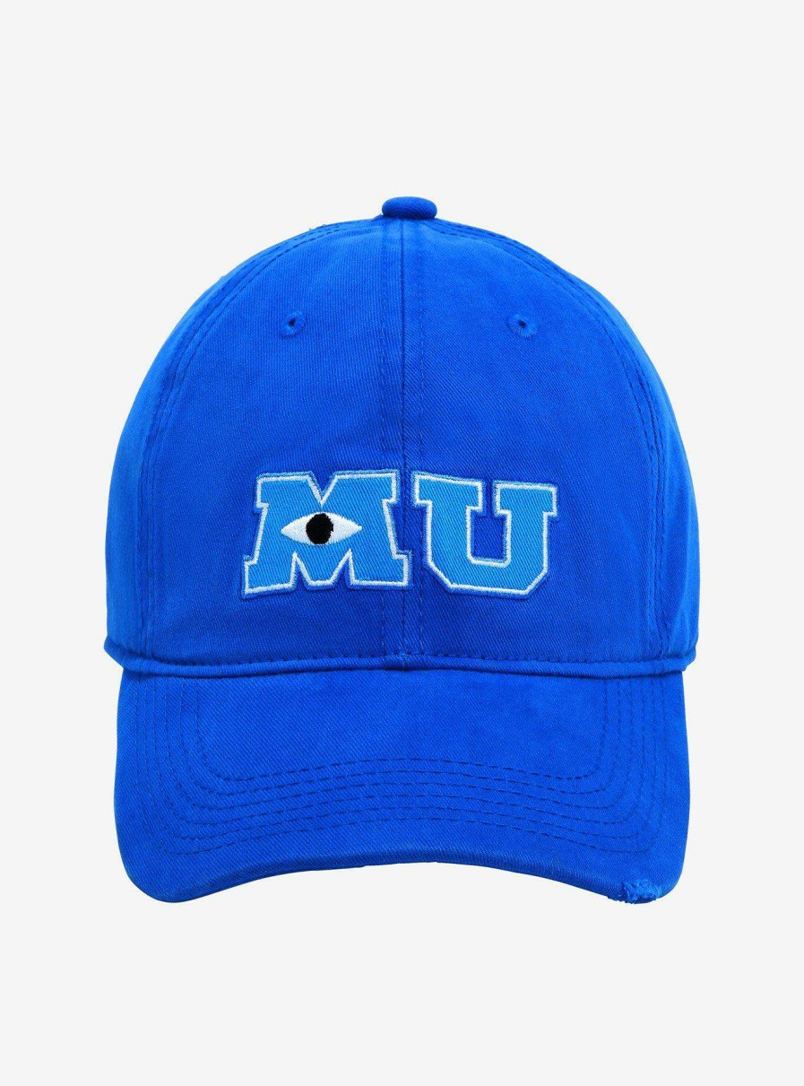 Accessories * | Sale Online Disney Pixar Monsters University Mu Collegiate Logo Cap