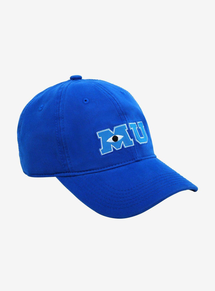 Accessories * | Sale Online Disney Pixar Monsters University Mu Collegiate Logo Cap