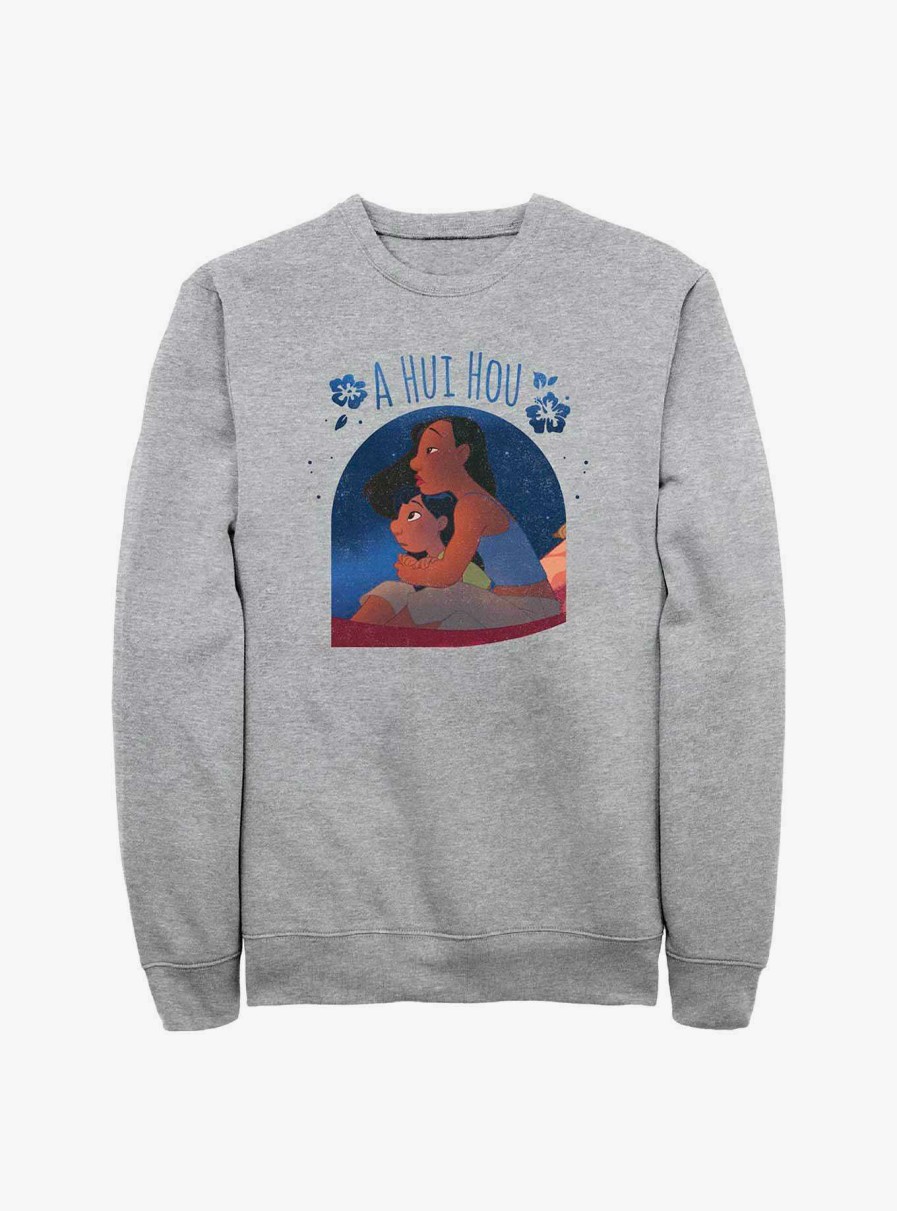 Adults * | Disney Lilo & Stitch A Hui Hou Sweatshirt Excellent