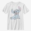 Kids * | Disney Lilo & Stitch Halftone Youth T-Shirt Flash Sale