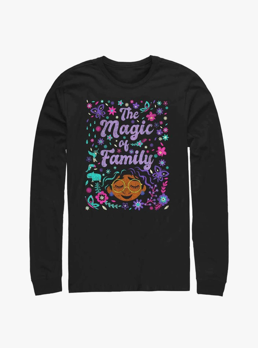 Adults * | Disney Encanto The Magic Of Family Art Long-Sleeve T-Shirt Best Choice