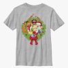 Kids * | Disney The Muppets Group Wreath Youth T-Shirt Less Expensive