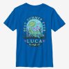 Kids * | Disney Pixar Luca Best Summer Ever Stamp Youth T-Shirt Bargain Sale