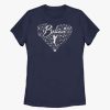 Adults * | Offering Discounts Disney Tinkerbell Believe Winter Fill Womens T-Shirt