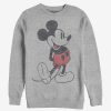 Adults * | Disney Mickey Mouse Vintage Classic Sweatshirt Clearance