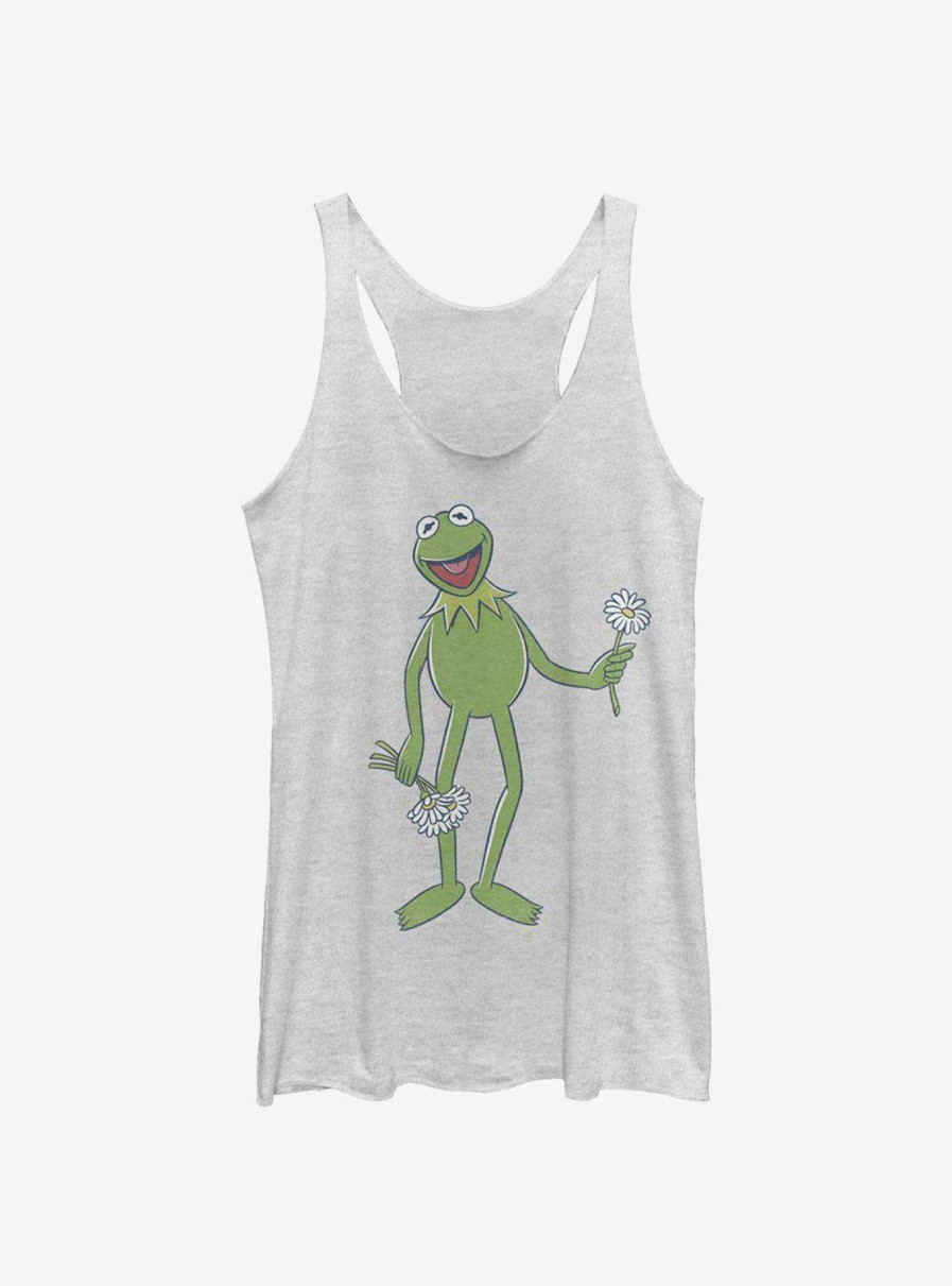 Adults * | Disney The Muppets Big Kermit Womens Tank Top Flash Sale