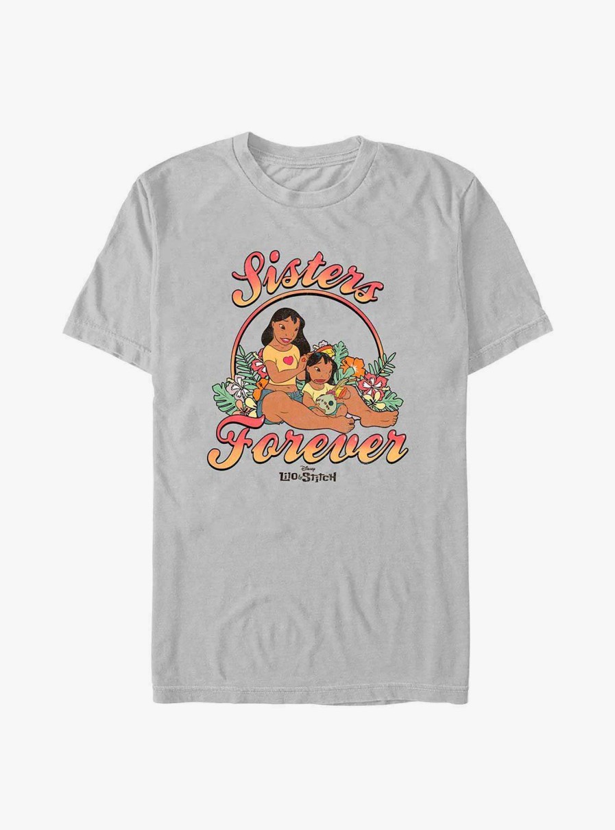 Adults * | Popular Disney Lilo & Stitch Sisters Forever T-Shirt