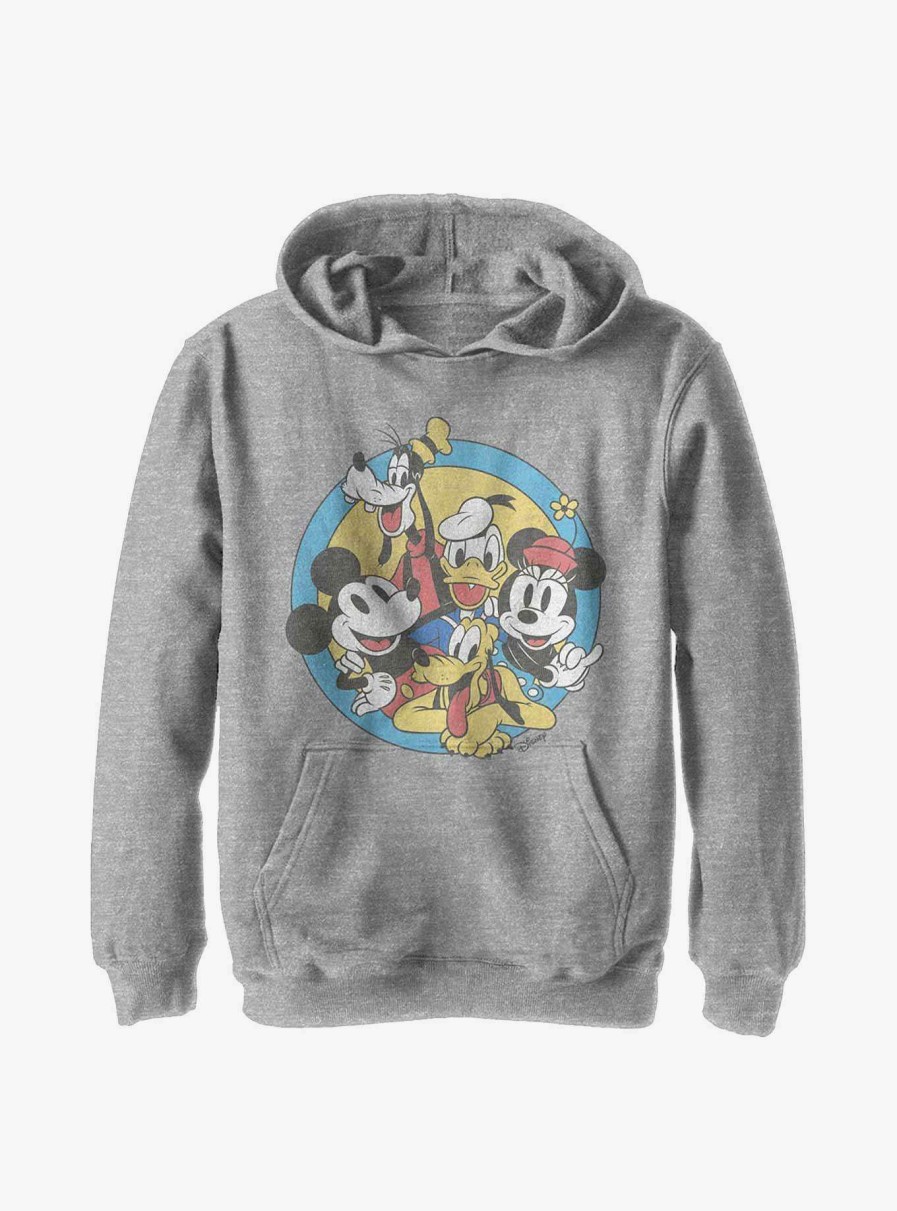 Kids * | Disney Mickey Mouse Original Buddies Youth Hoodie New