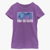 Kids * | Best Guaranteed Disney Lilo And Stitch Nap Youth Girls T-Shirt