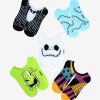 Accessories * | Shop New Disney The Nightmare Before Christmas Character Patterns Sock Set