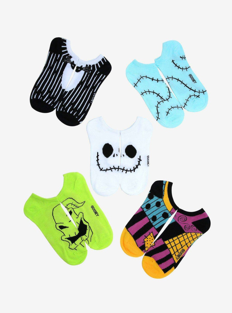 Accessories * | Shop New Disney The Nightmare Before Christmas Character Patterns Sock Set