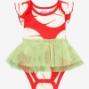 Kids * | Exclusive Design Disney Lilo & Stitch Lilo'S Dress Infant Tutu One-Piece Boxlunch Exclusive