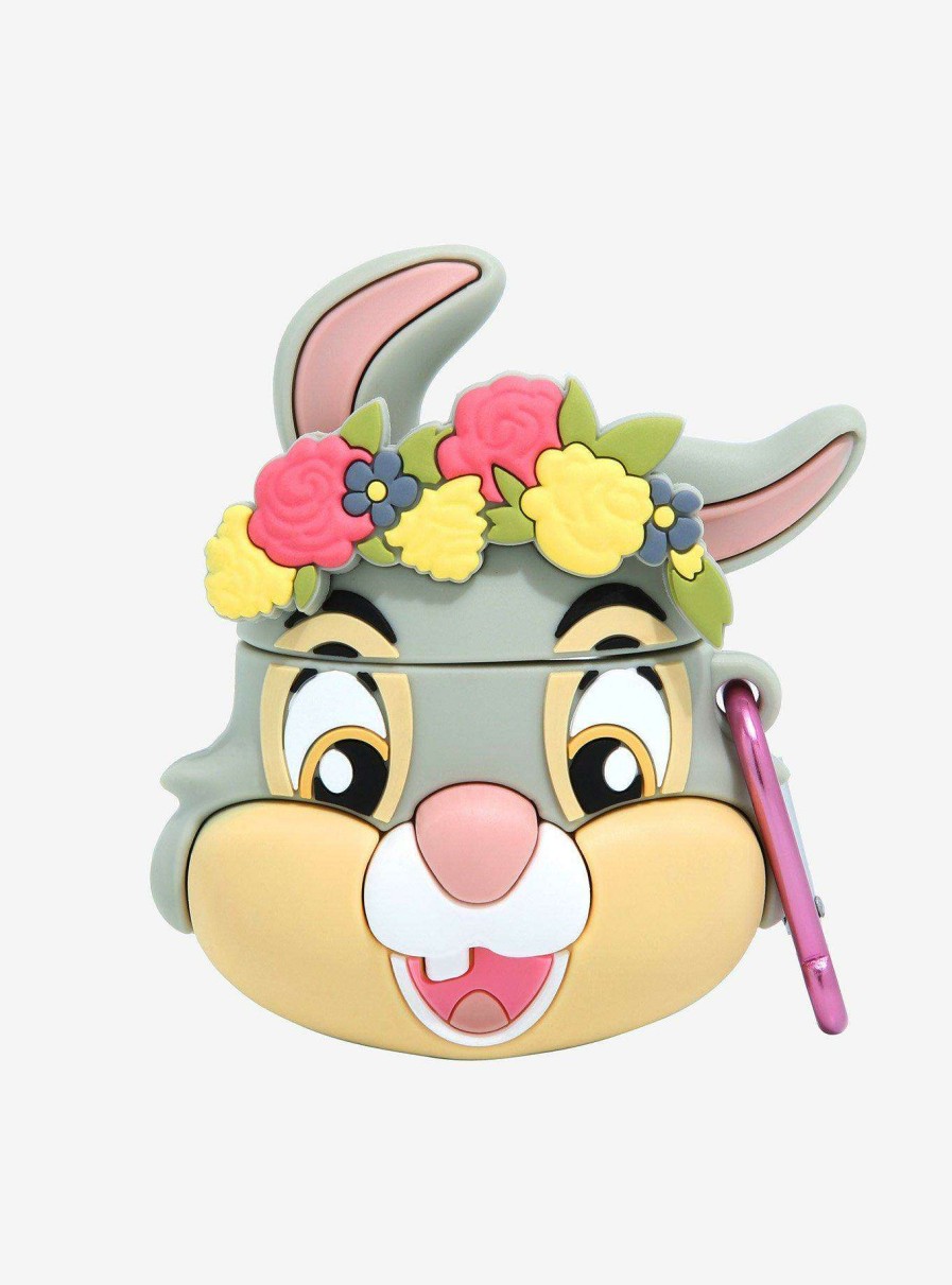 Accessories * | Hot Sell Disney Bambi Thumper With Flower Crown Wireless Earbuds Case