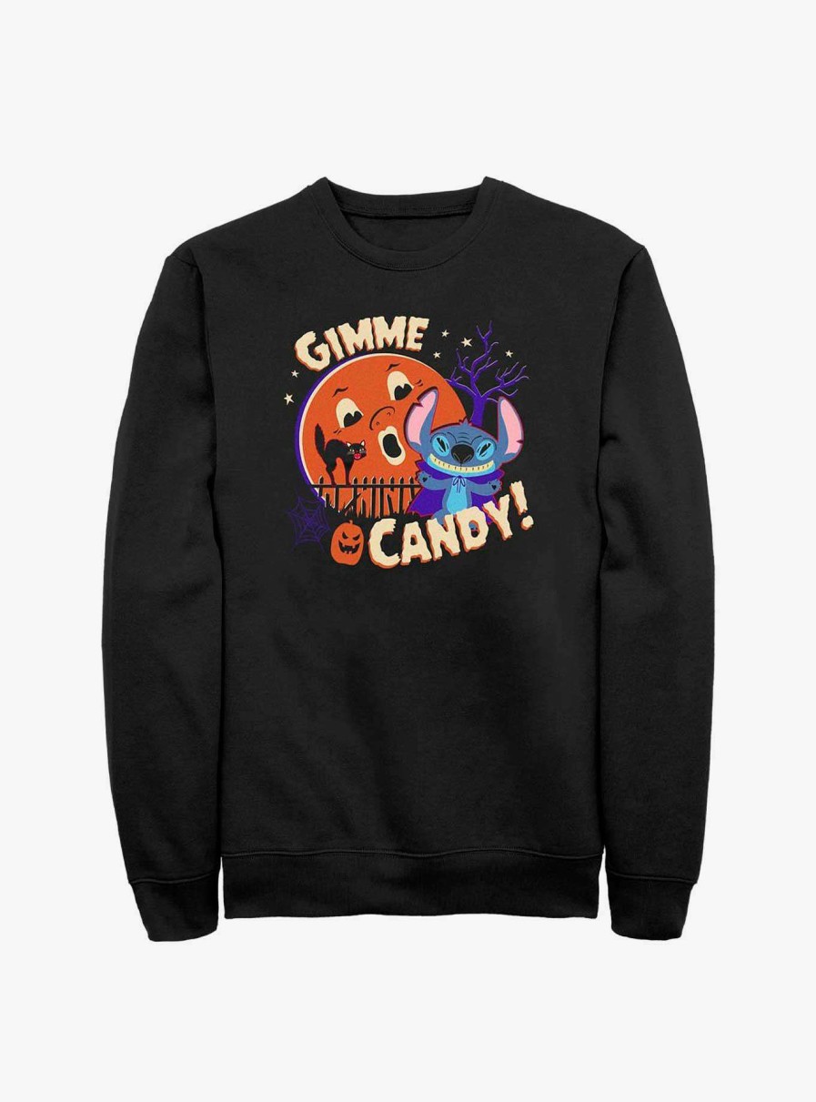 Adults * | Hot Sell Disney Lilo & Stitch Gimme Candy! Sweatshirt