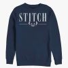 Adults * | Disney Lilo & Stitch Title Sweatshirt Discount Sale