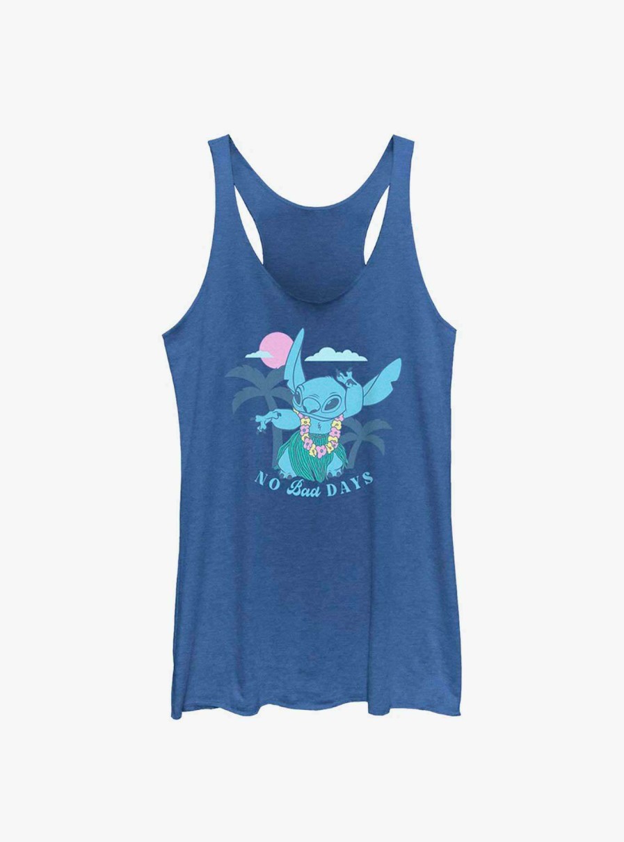 Adults * | Popular Disney Lilo And Stitch No Bad Days Womens Tank Top