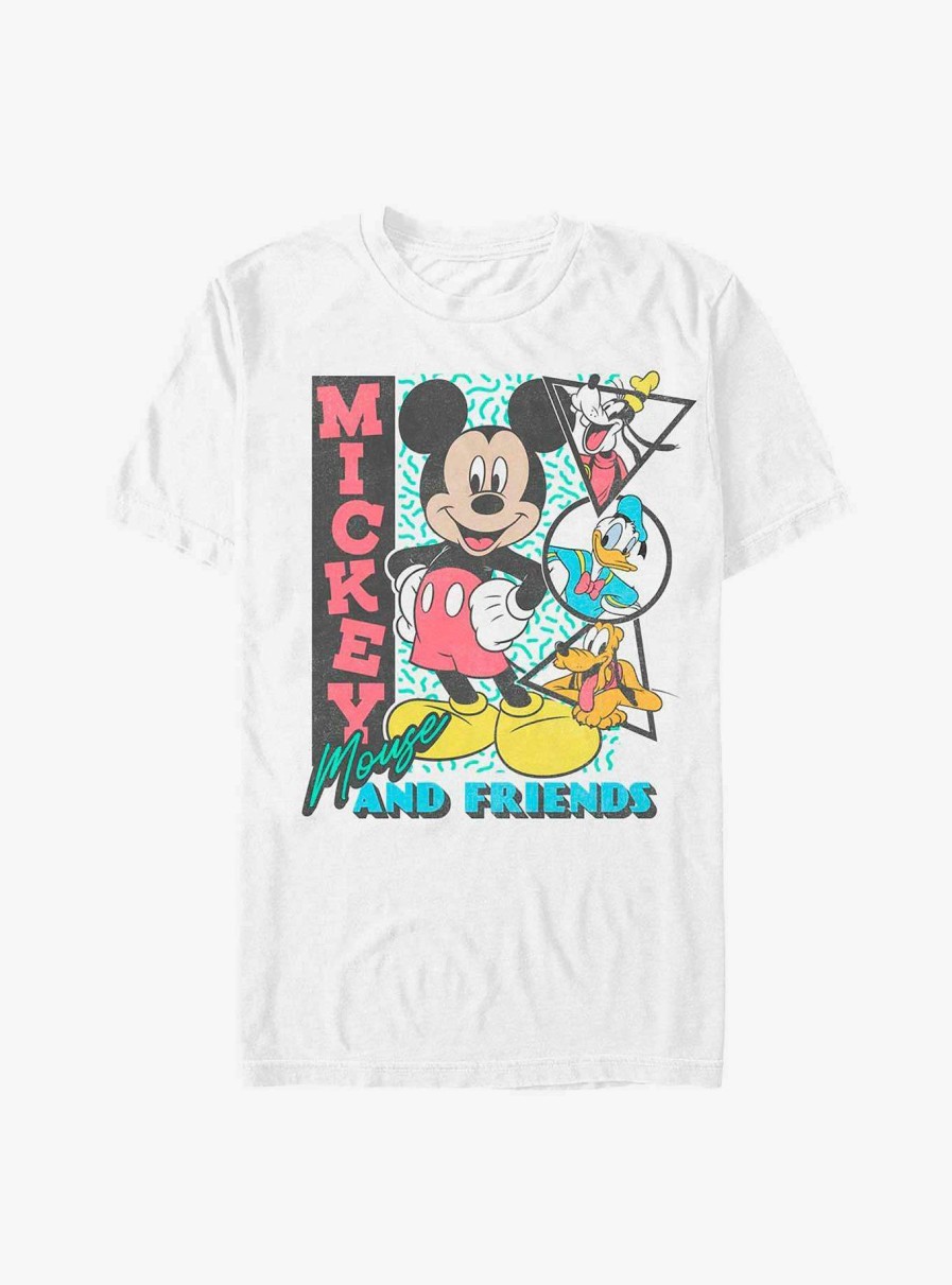 Adults * | Closeout Sale Disney Mickey Mouse Retro Friends T-Shirt