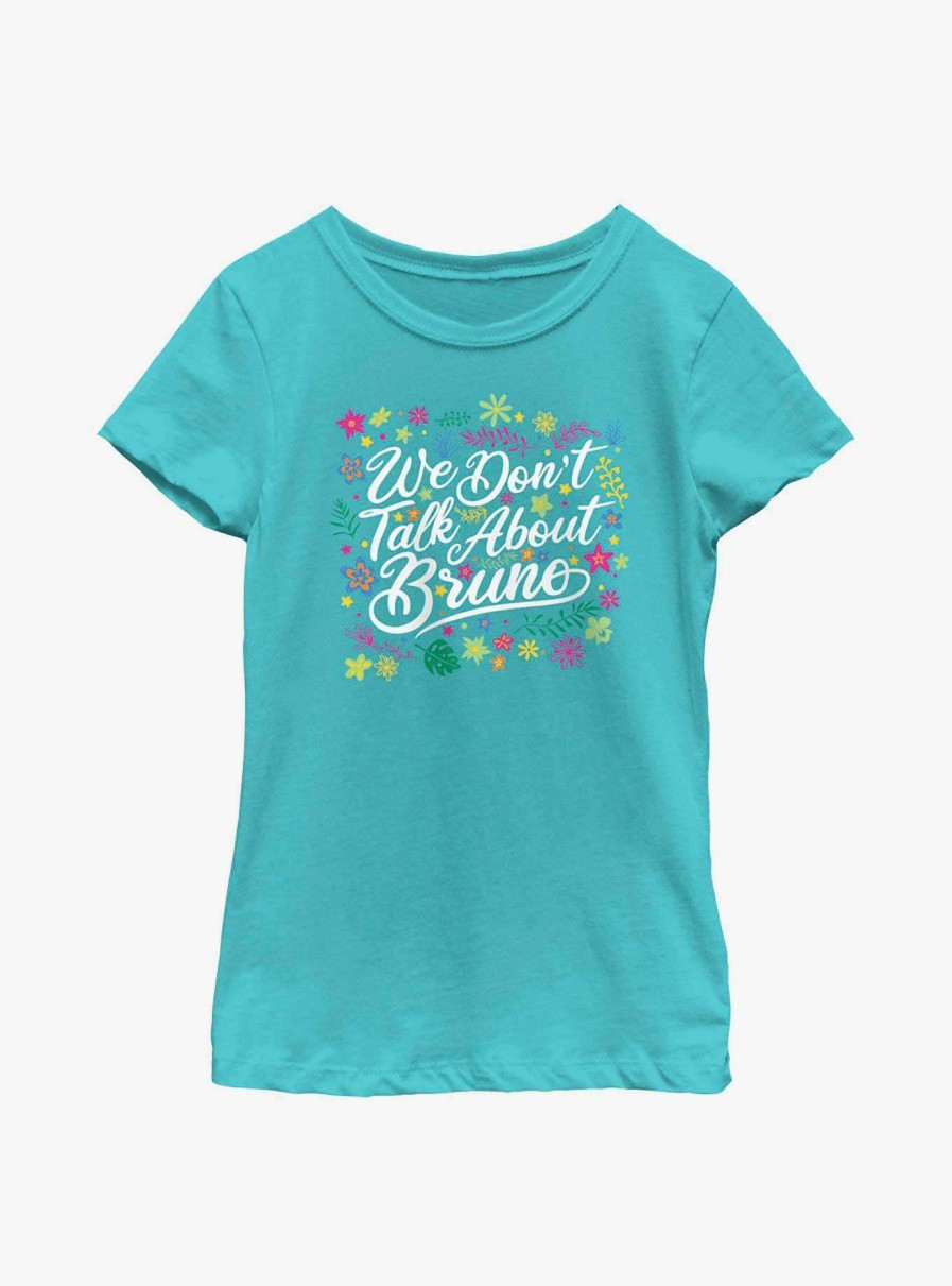 Kids * | Disney Encanto We Don'T Talk About Bruno Colorful Youth Girls T-Shirt 100% Guarantee