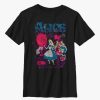 Kids * | Closeout Sale Disney Alice In Wonderland Technicolor Wonderland Youth T-Shirt