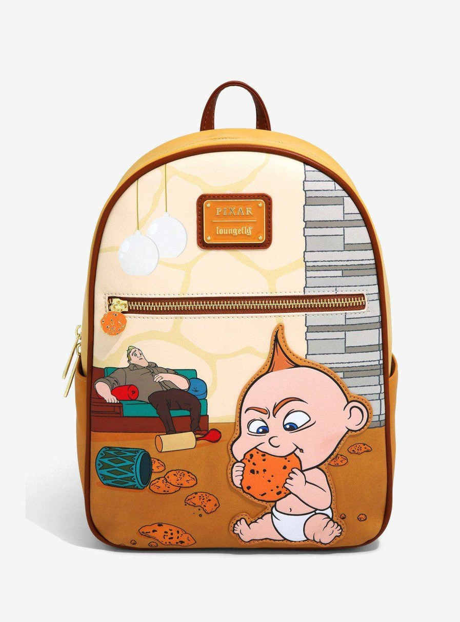 Bags * | Best Quality Loungefly Disney Pixar The Incredibles Jack-Jack Mini Backpack Boxlunch Exclusive