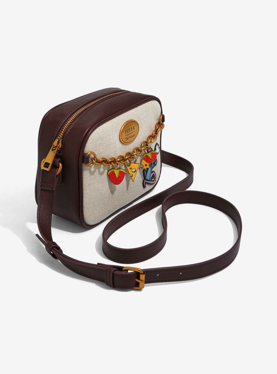 Bags * | Offering Discounts Our Universe Disney Pixar Ratatouille Chef Remy & Ingredients Crossbody Bag Boxlunch Exclusive