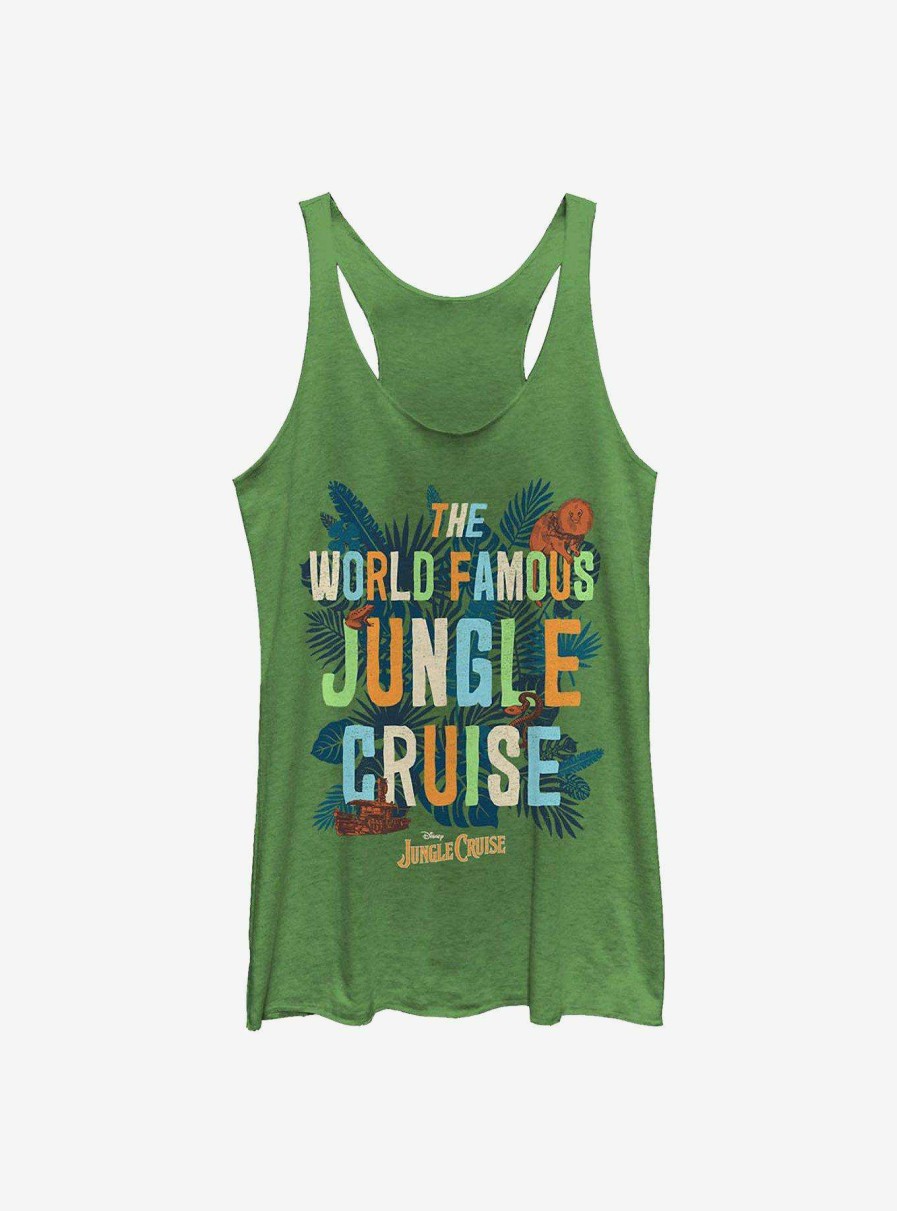 Adults * | Disney Jungle Cruise The World Famous Jungle Cruise Womens Tank Top Discount Sale