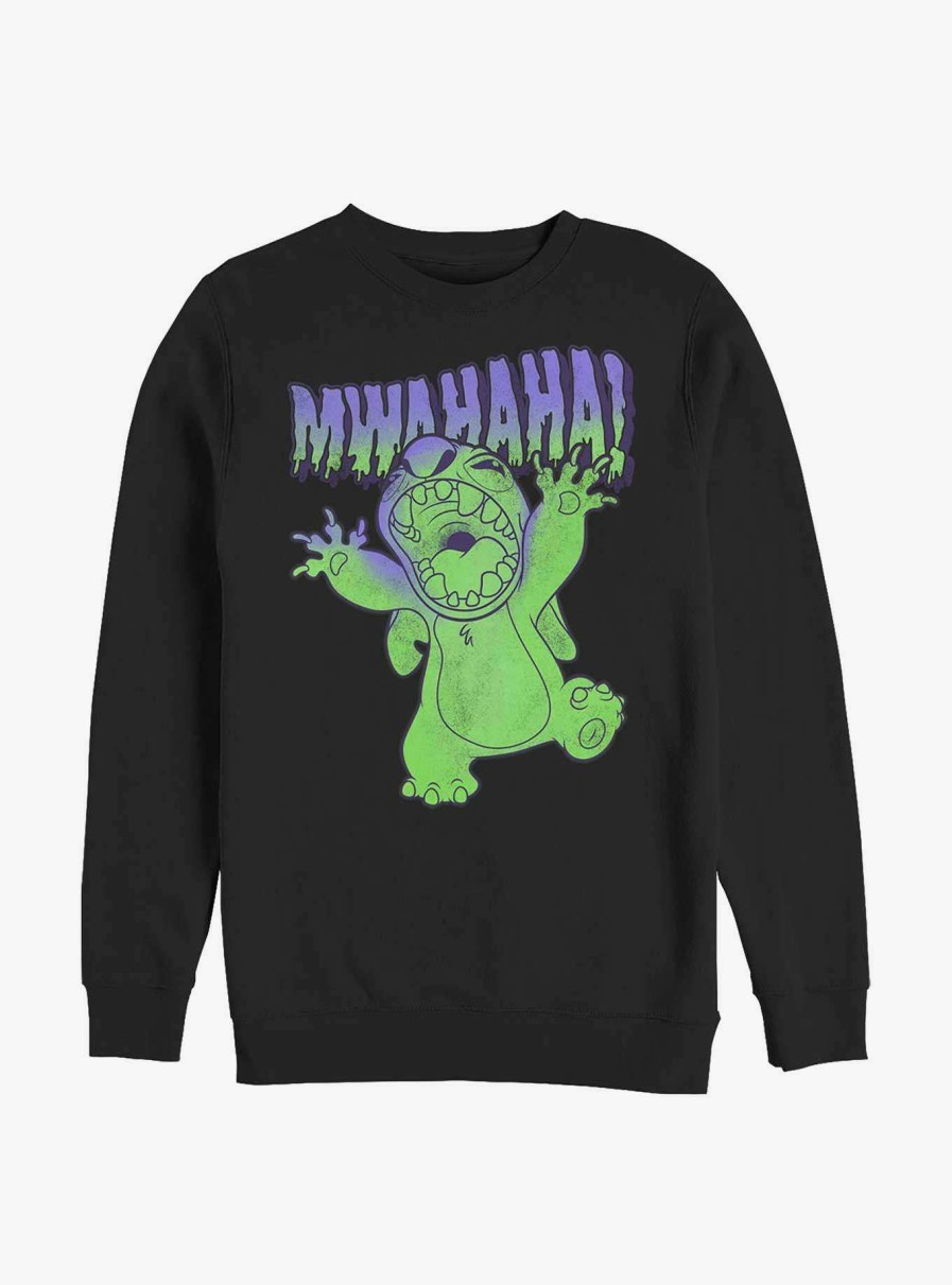 Adults * | Disney Lilo & Stitch Mwahaha Sweatshirt Flash Sale