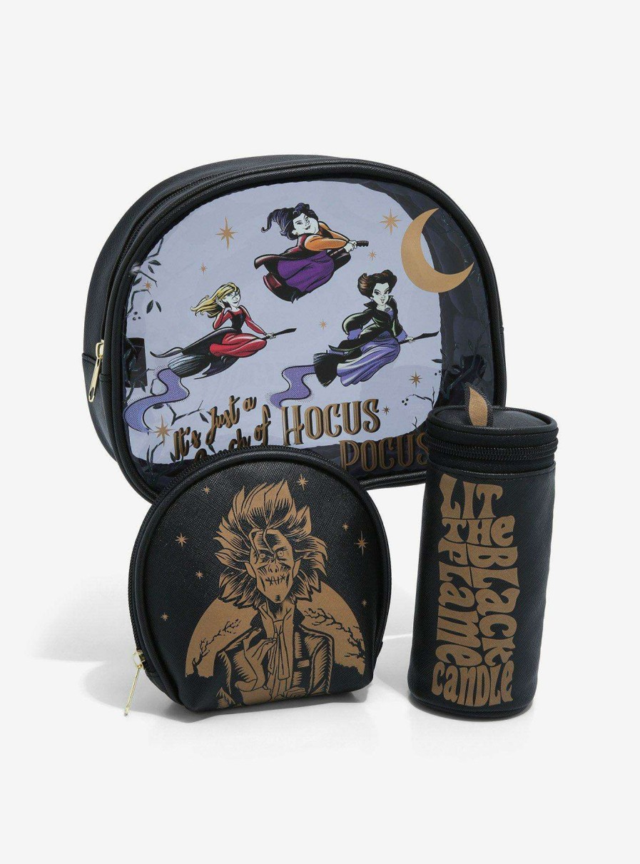 Accessories * | Shop New Disney Hocus Pocus Sanderson Sisters Cosmetic Bag Set