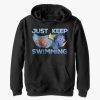 Kids * | Disney Pixar Finding Nemo Just Swimming Youth Hoodie Typical Style