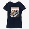 Kids * | Hot Selling Disney Pixar Cars Land Speed Record Youth Girls T-Shirt