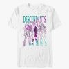 Adults * | Disney Descendants Sketch Group T-Shirt Top Sellers