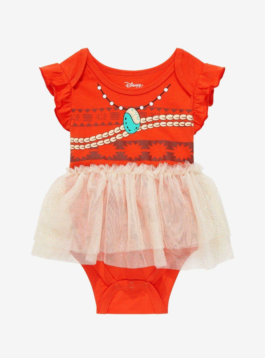 Kids * | Shop New Disney Moana Moana'S Outfit Infant Tutu One-Piece Boxlunch Exclusive