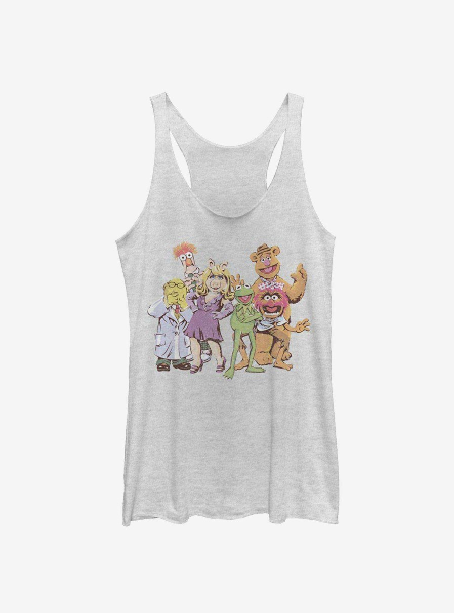 Adults * | Disney The Muppets Muppet Gang Womens Tank Top Typical Style