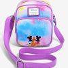 Bags * | Discounts Loungefly Disney Minnie & Mickey Mouse Constellation Crossbody Bag Boxlunch Exclusive